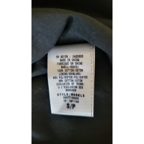 Women's Y2K G by Guess Black Button Down Cotton Dress - Picture 4 of 4